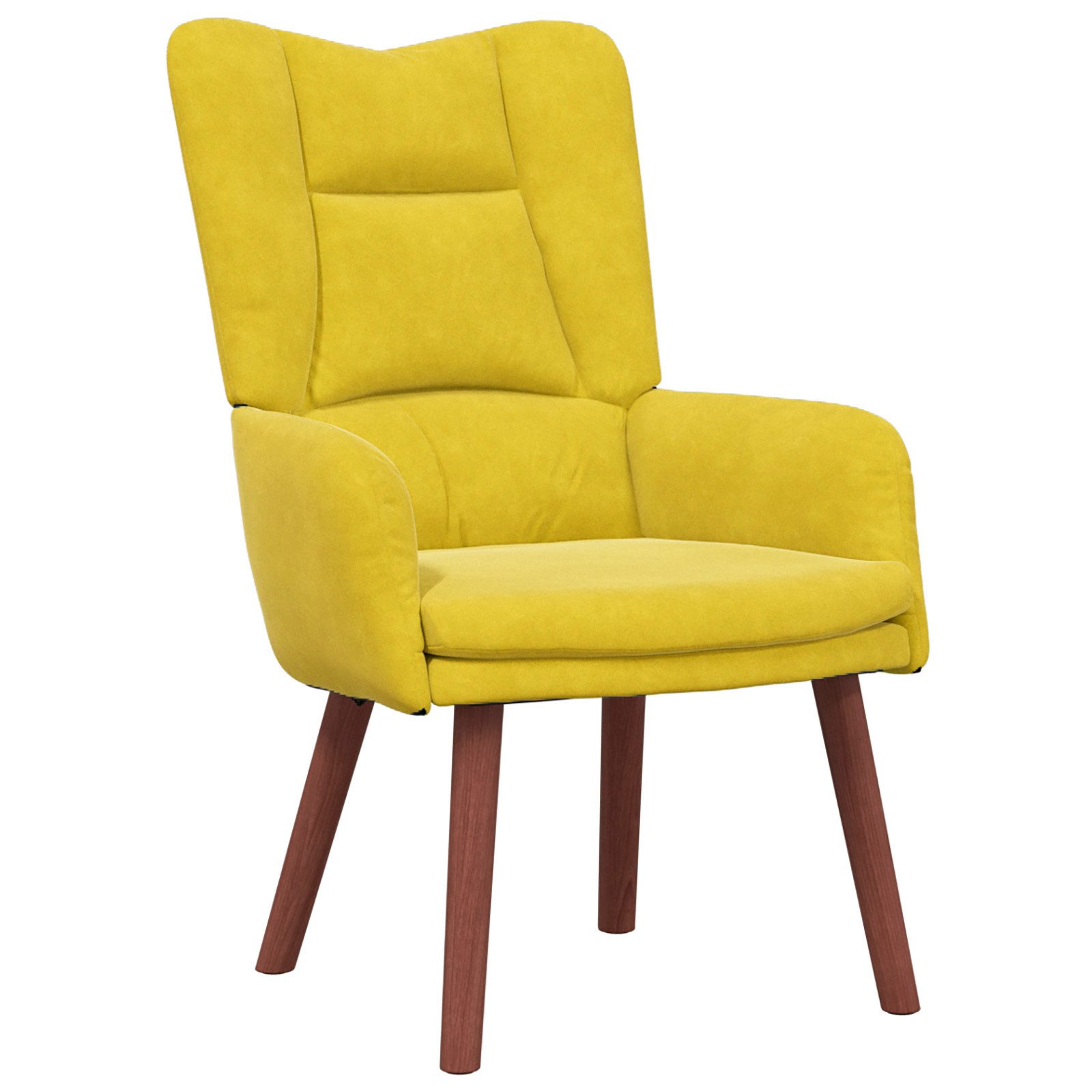 vidaXL Sessel Relaxsessel Gelb Samt (1-St) günstig online kaufen