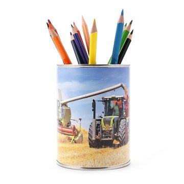 nikima Aufbewahrungsbox Mähdrescher mit Traktor, Stifteköcher