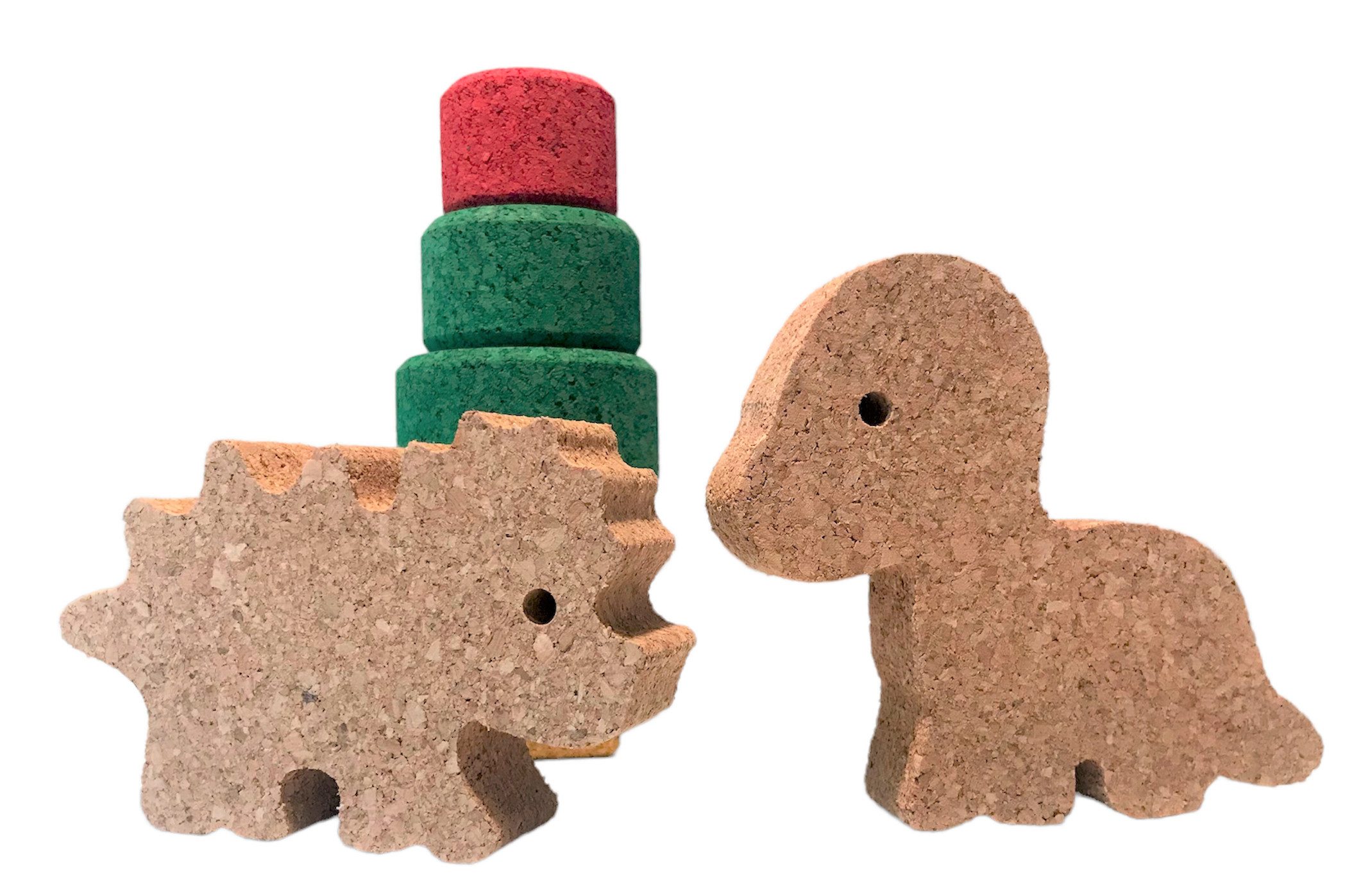 KORXX Wasserspiel Korxx Dino Set 2, natur, 2 Stk