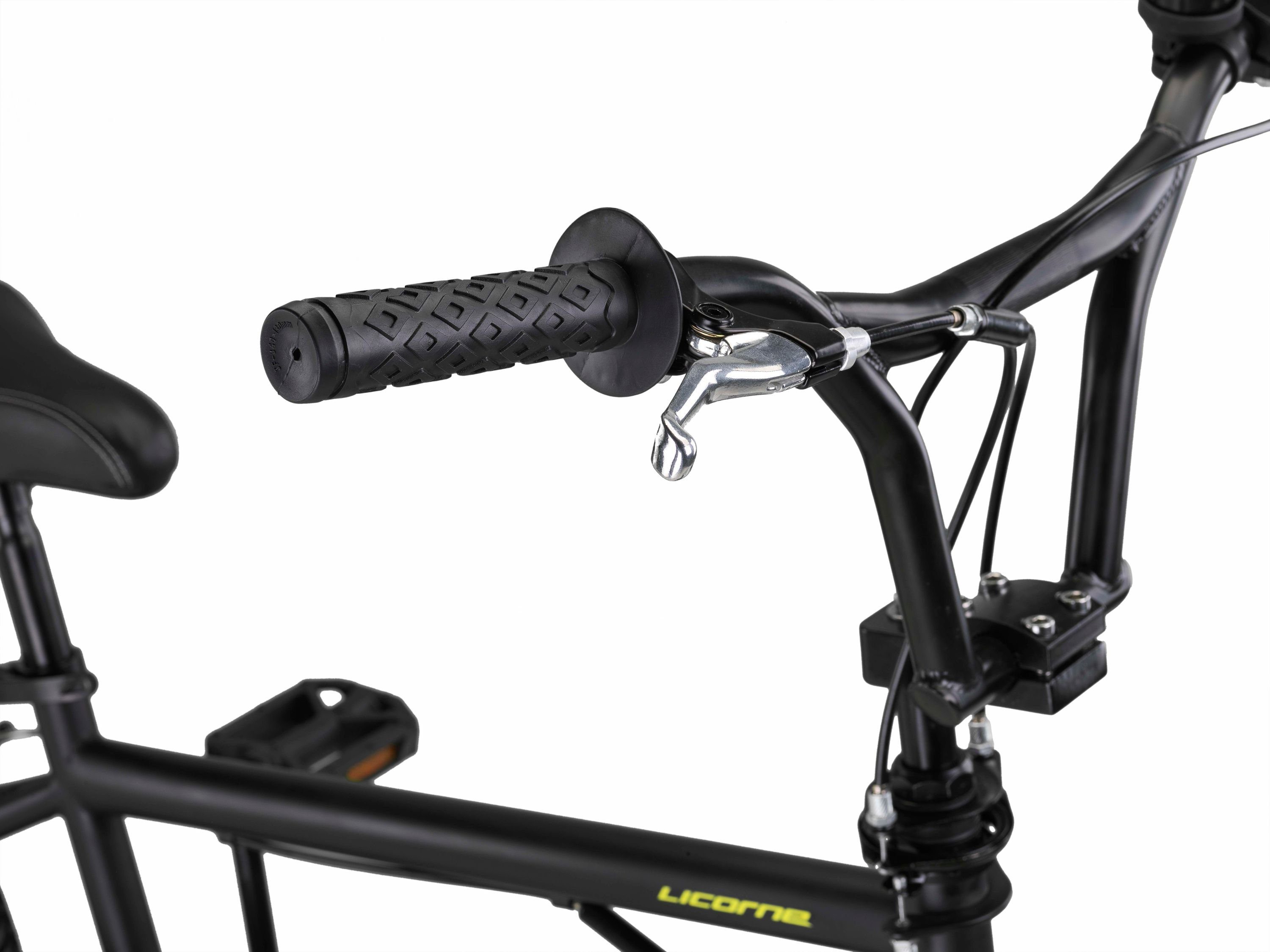 Stahl Gang Schwarz-Gelb Bike 1 Pegs, Licorne Rotor-System BMX-Rad Bike Licorne 4 BMX 360° Jump Premium
