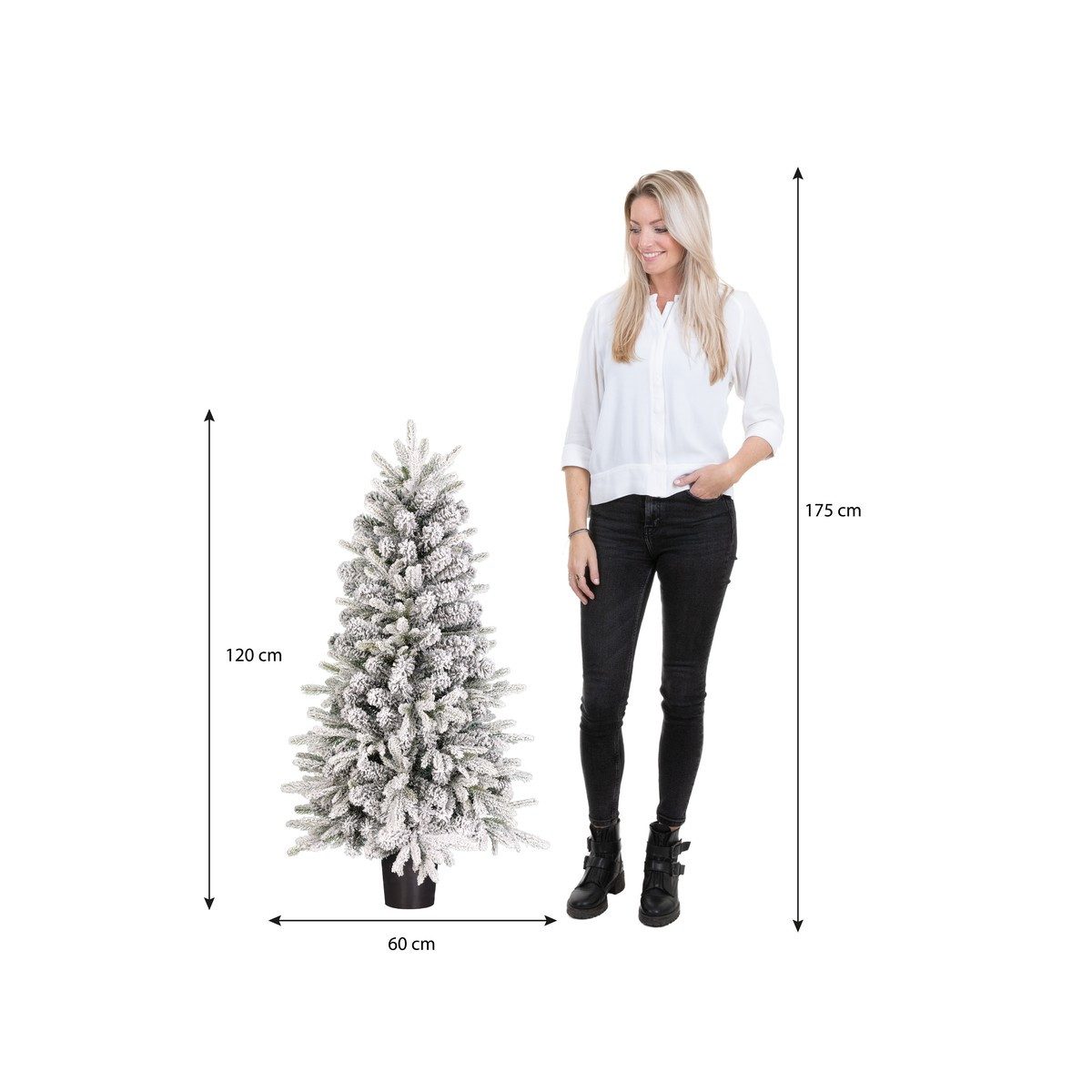 Black Box Trees Künstlicher Weihnachtsbaum Black Box Trees Grimshaw Weihnachtsbaum gruen frosted 206 TIPS