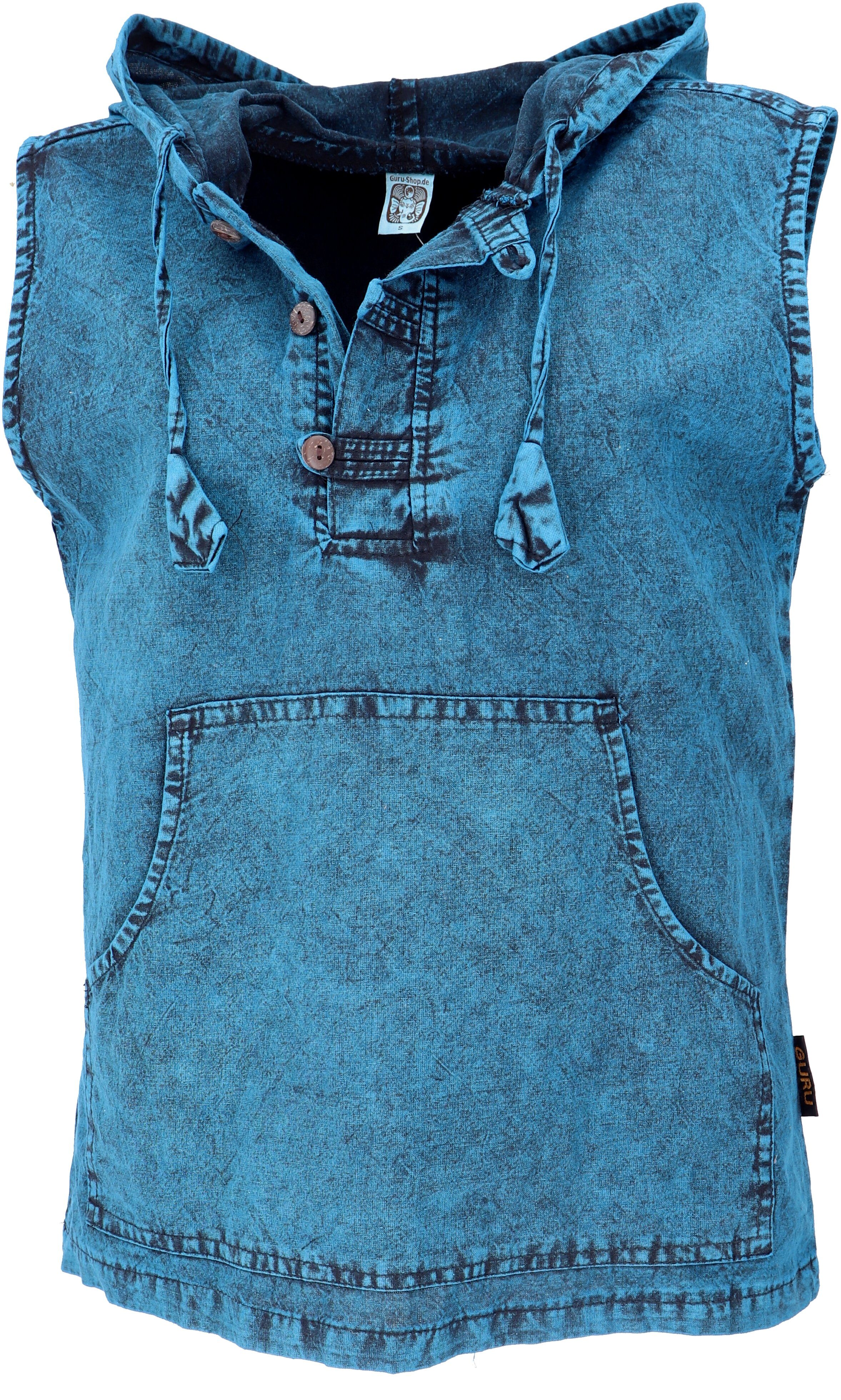 Guru-Shop Tanktop Herren Tanktop mit Kapuze, günstig online kaufen