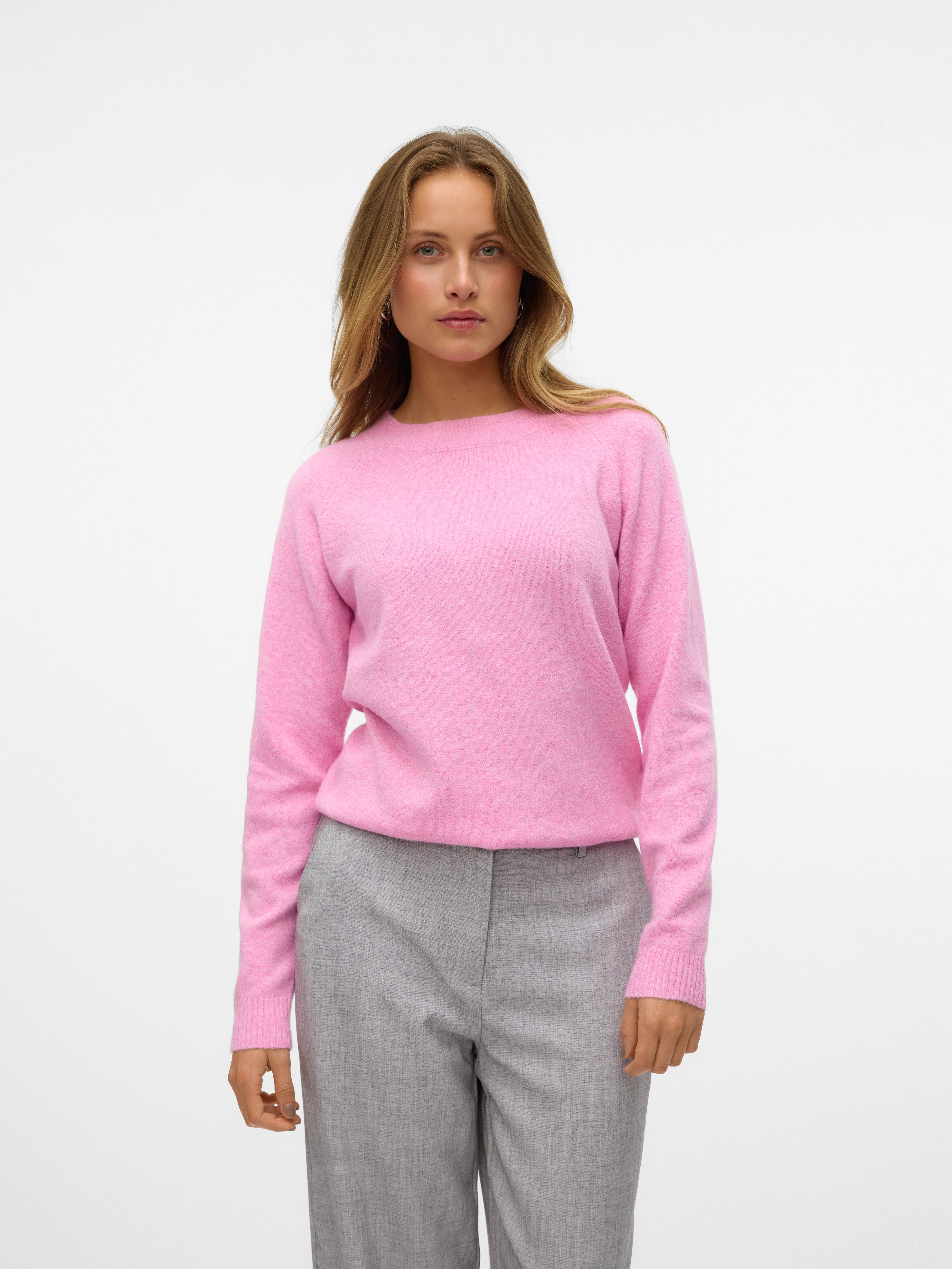 Vero Moda Rundhalspullover VMDOFFY LS O-NECK günstig online kaufen