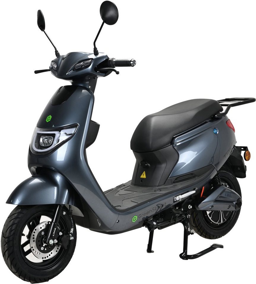 GreenStreet E-Mofaroller Tokio 1500 W, 25 km/h