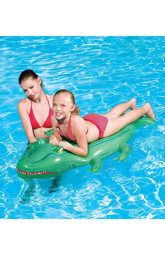 Bestway Schwimmtier Krokodil 168 x 79 cm