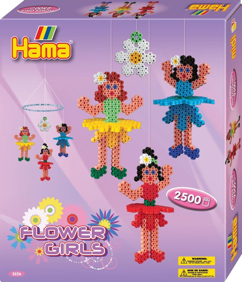 Hama Perlen Bügelperlen Hama Bügelperlen Geschenkpackung Blumenmädchen
