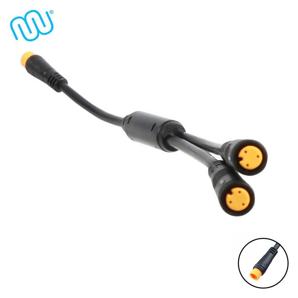 windmeile 1T2 Kabelbaum für Shiftsensor für Bafang BBS01 BBS02 BBSHD, 20cm  Stromkabel