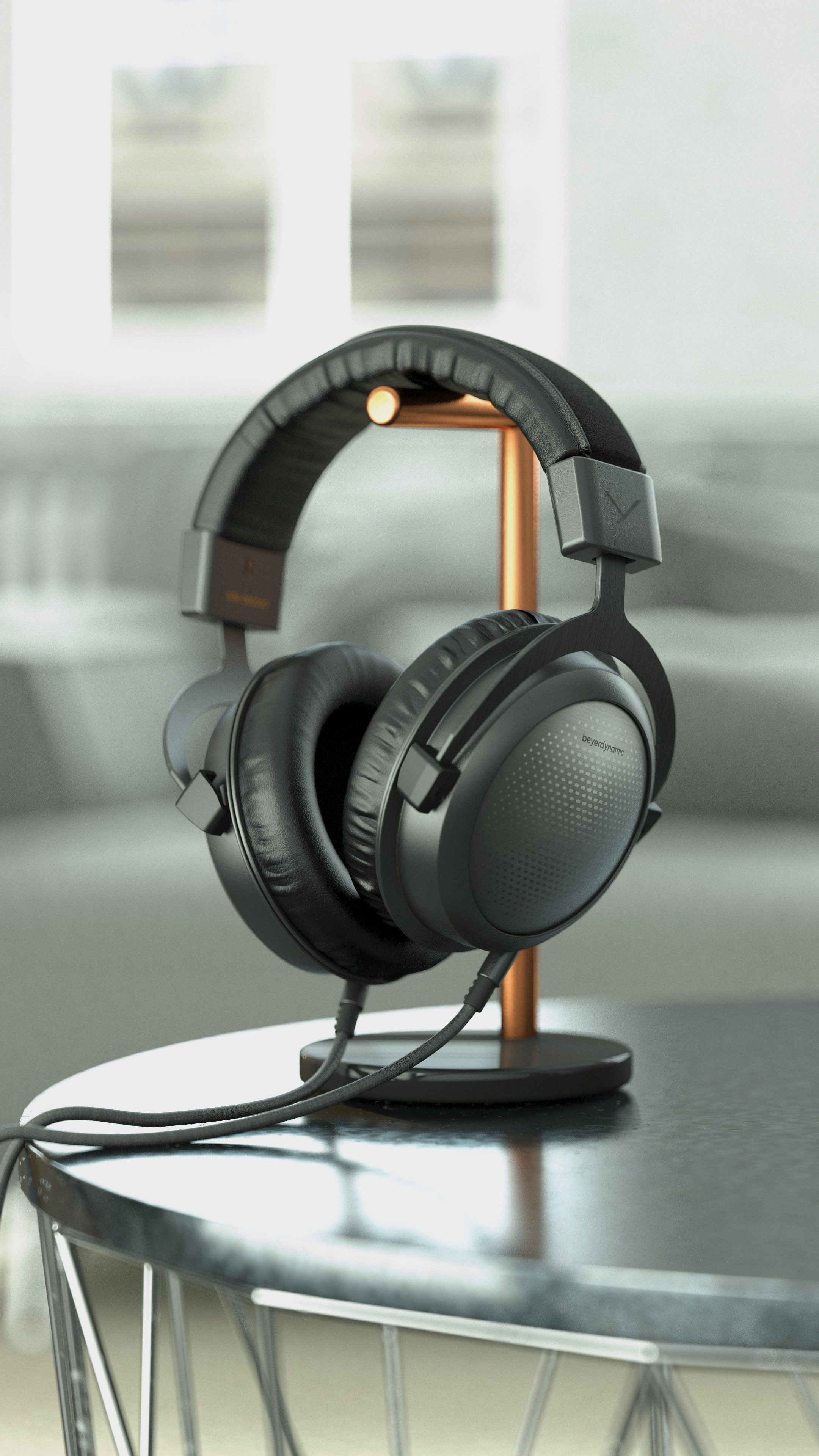beyerdynamic T5 HiFi-Kopfhörer (Geschlossene Bauweise, Keine Sprachsteuerung, kabelgebunden, High-End Tesla Kopfhörer (3. Generation)