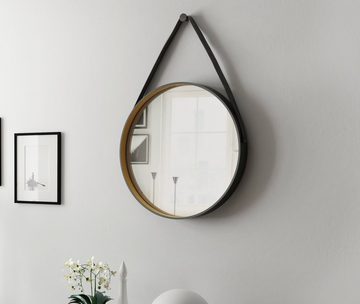 Talos Badspiegel Golden Style, Durchmesser: 55 cm