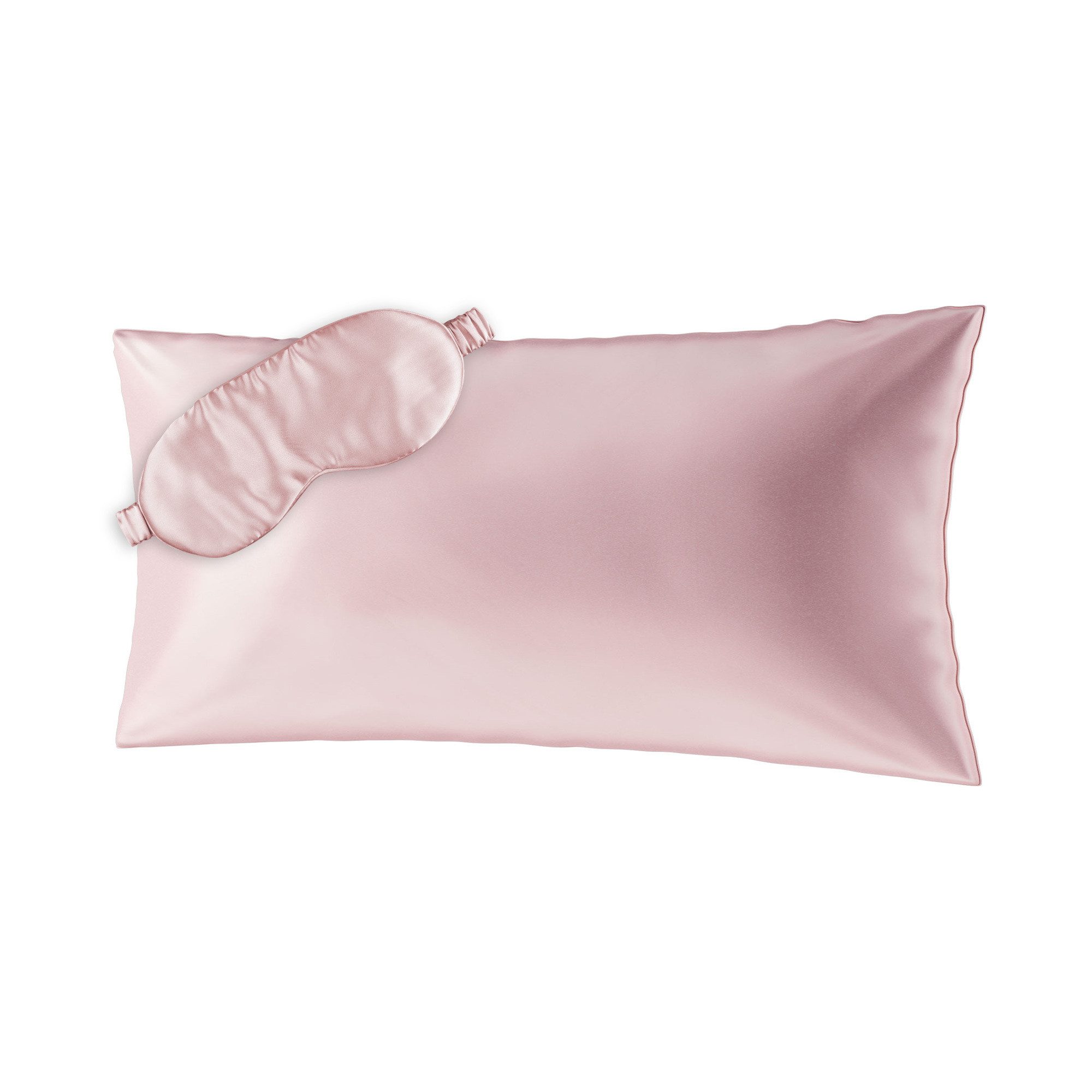 AILORIA Kissenbezüge BEAUTY SLEEP SET (80X40) Seidenkissenbezug + Maske