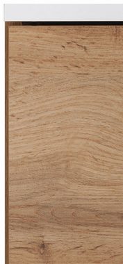 Schildmeyer Hängeschrank »Rhodos« Breite 60 cm, verstellbarer Einlegeboden, Metallgriffe, 1 offenes Fach & 2 Türen