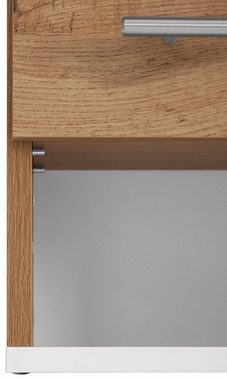 Schildmeyer Hängeschrank »Rhodos« Breite 60 cm, verstellbarer Einlegeboden, Metallgriffe, 1 offenes Fach & 2 Türen