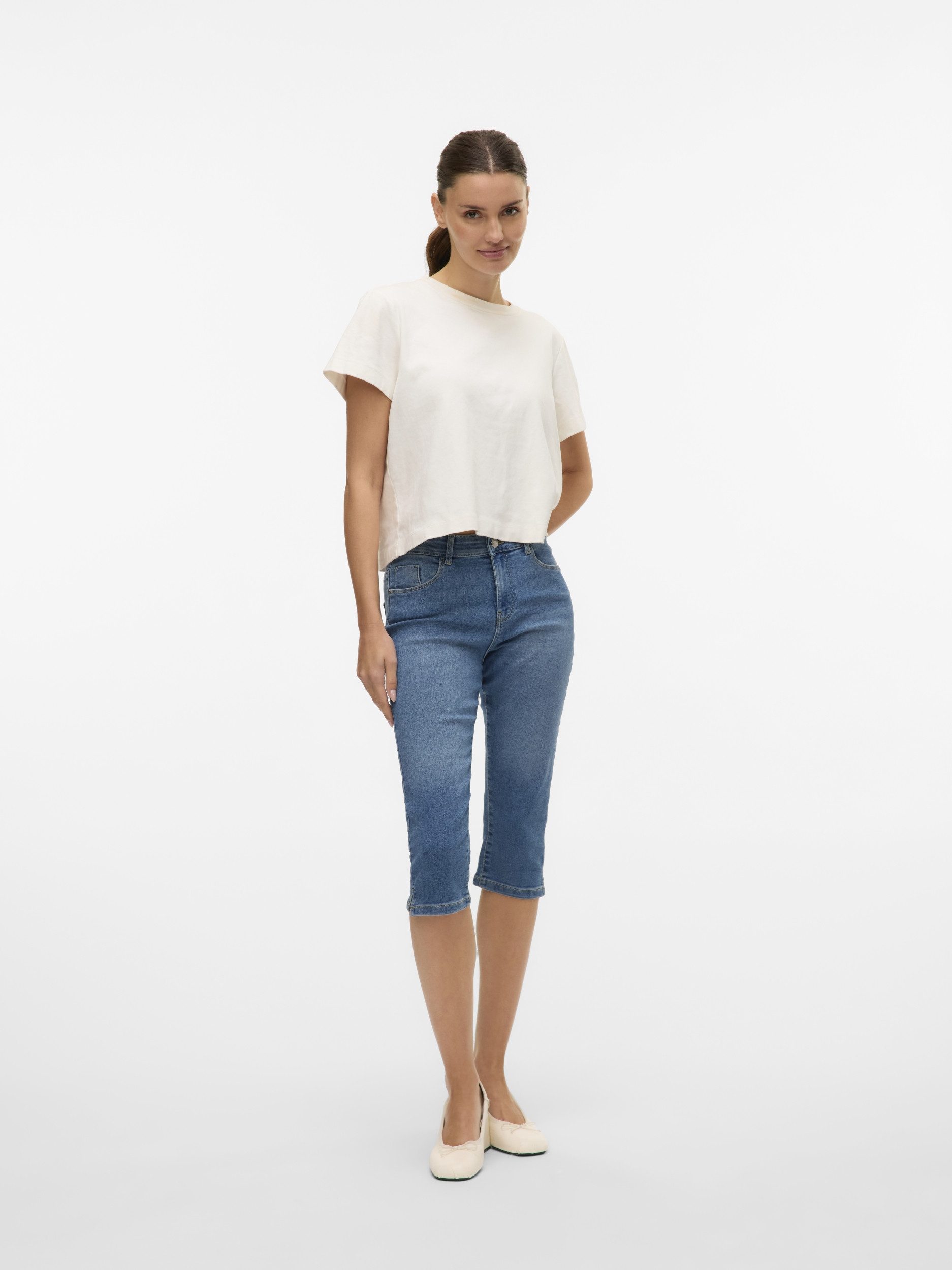 Vero Moda 7/8-Caprijeans VMELLY MR KNICKERS DNM MIX NOOS günstig online kaufen