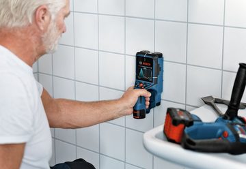 Bosch Professional Leitungsortungsgerät Wallscanner, Ortungsgerät D-tect 200 C mit Schutztasche