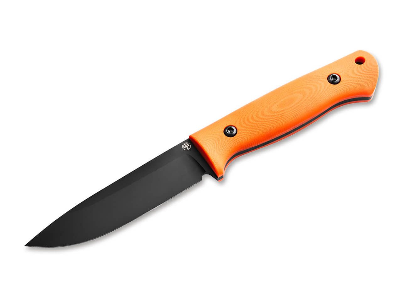Böker Manufaktur Solingen Universalmesser Böker Germany DBK Bushfriend 2000 G10 Orange, feststehendes Messer, (1 St), Scheide inklusive