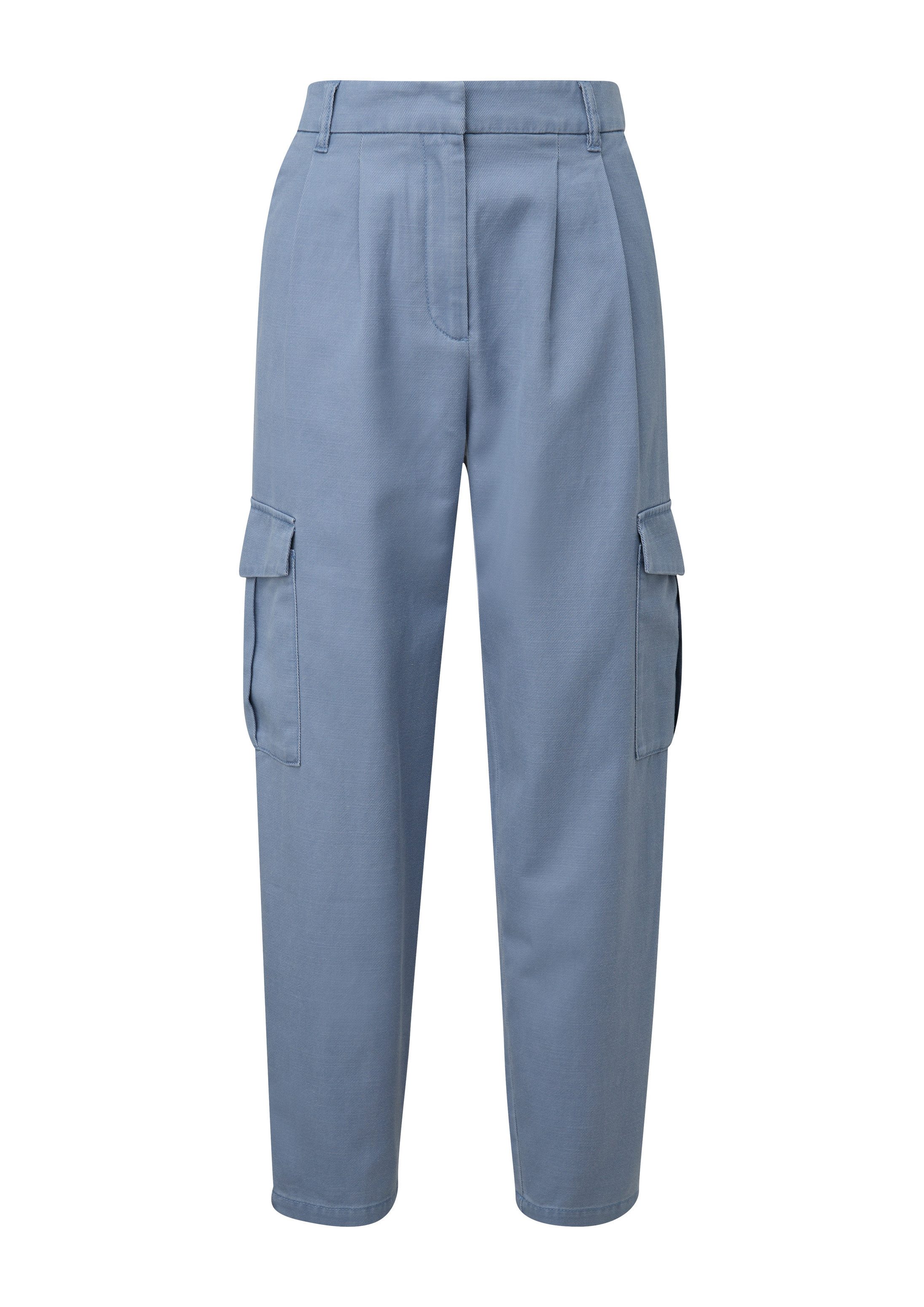 s.Oliver 7/8-Hose Hose Relaxed: Cargohose aus Twill