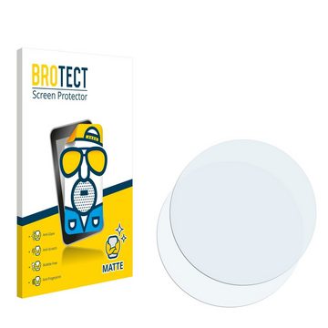 BROTECT Schutzfolie für Tisoutec Smartwatch, Displayschutzfolie, 2 Stück, Folie matt entspiegelt