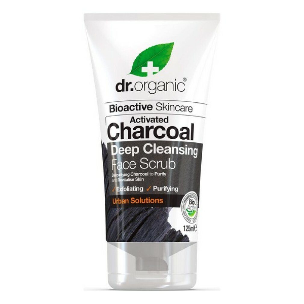 Dr. Organic Gesichtspeeling Charcoal Face Scrub 125ml