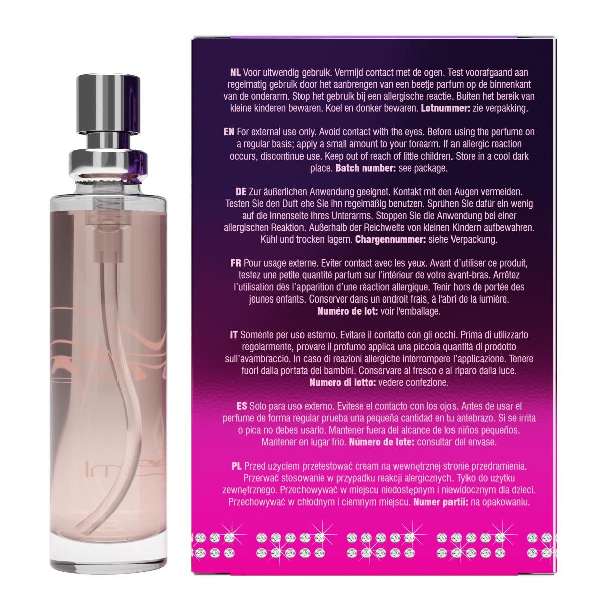 Cobeco Pharma Eau de Parfum Damenparfüm Pherofem Pheromone Aphrodisiaka Sex Lust Süß Blumig, 1-tlg., Frauenduft