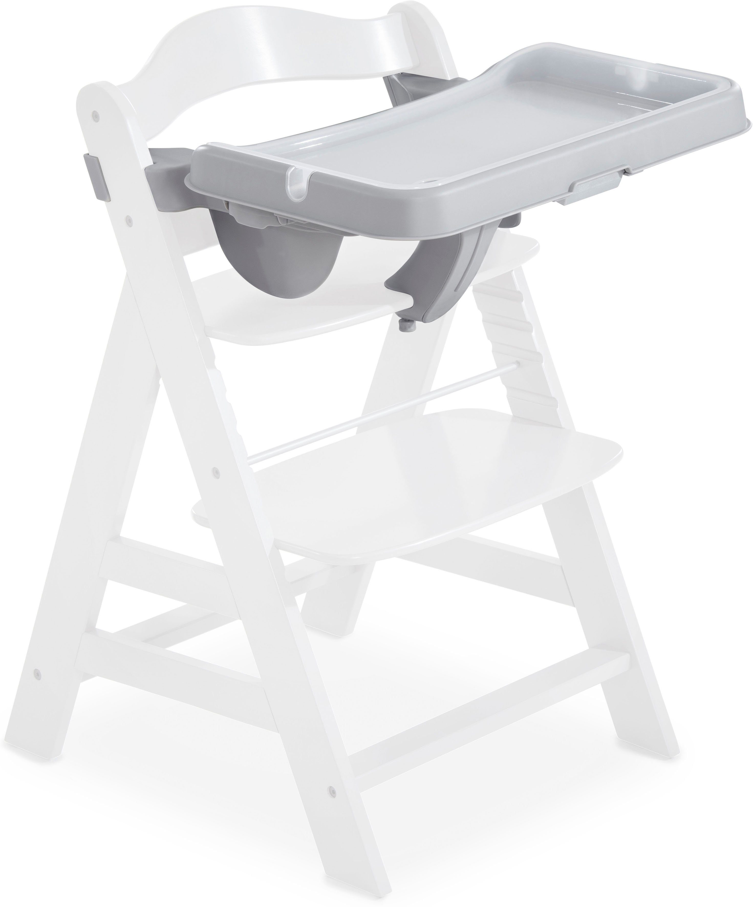 Hauck Hochstuhltablett Alpha Tray Tischaufsatz, grey, günstig online kaufen