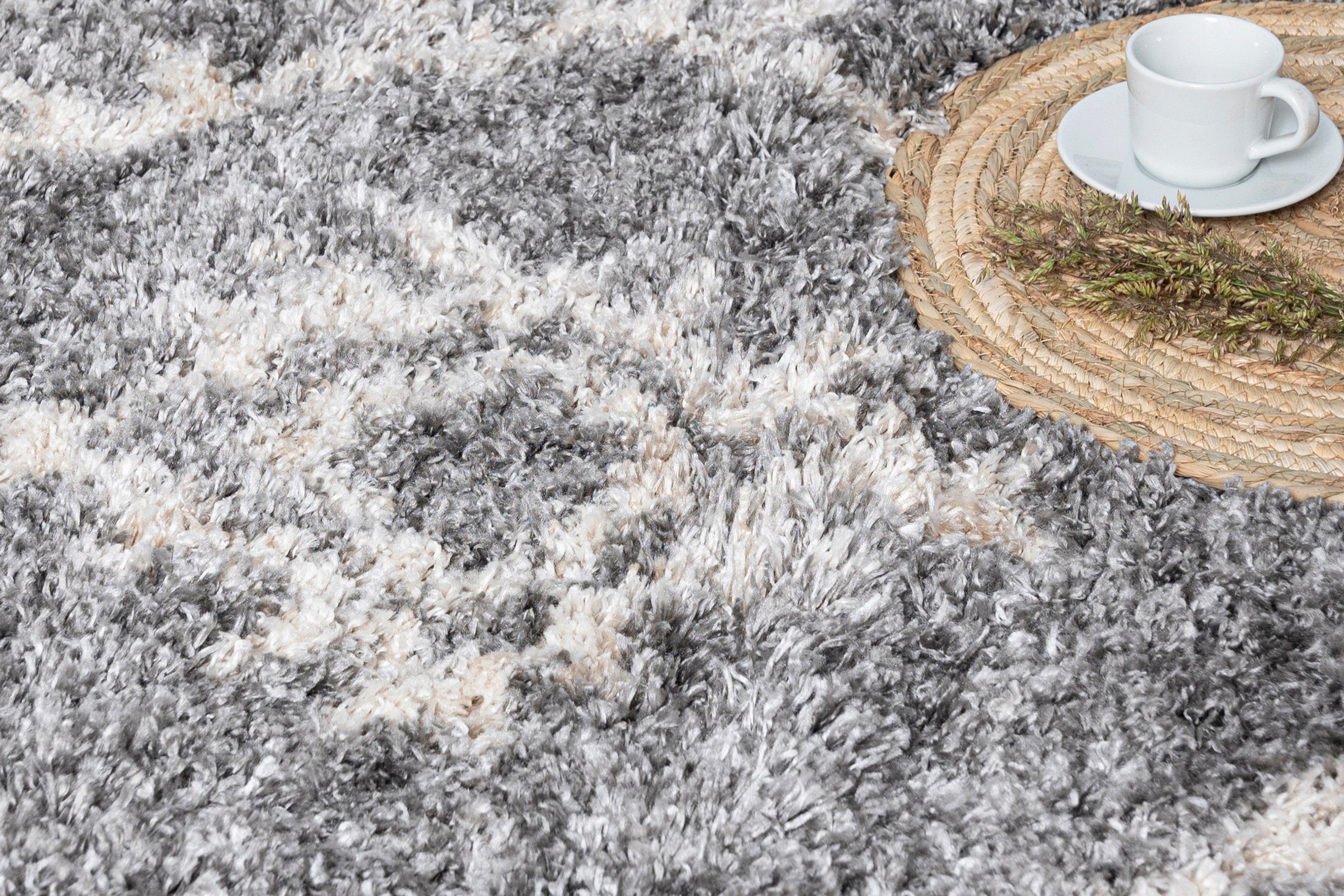 Mazovia Läufer Läufer Hochflor Shaggy für günstig online kaufen