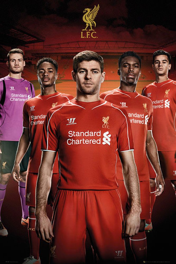 Poster Fußball - Poster - Liverpool - Players 14/15