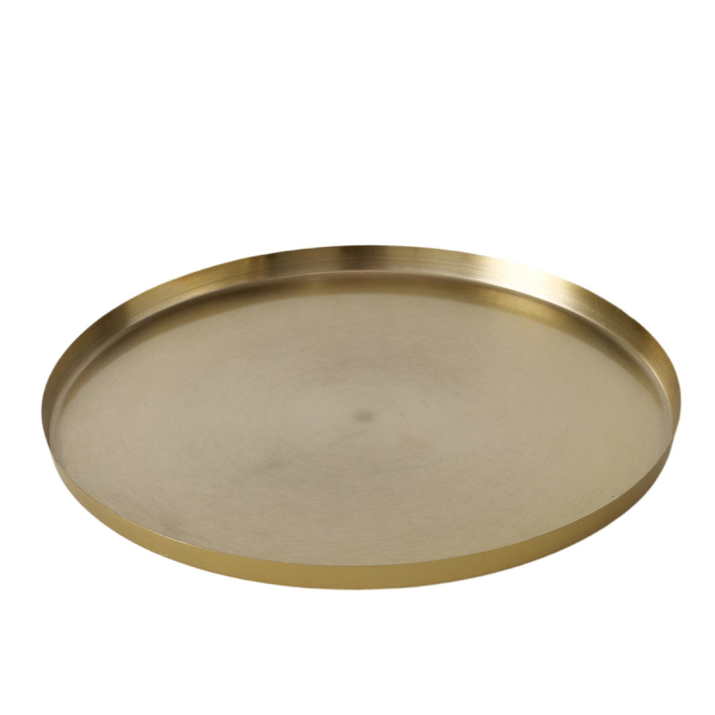 MF Beistelltisch Goldener Beistelltisch Liora – Rund, 2 Ablagen, Metall (2-St)