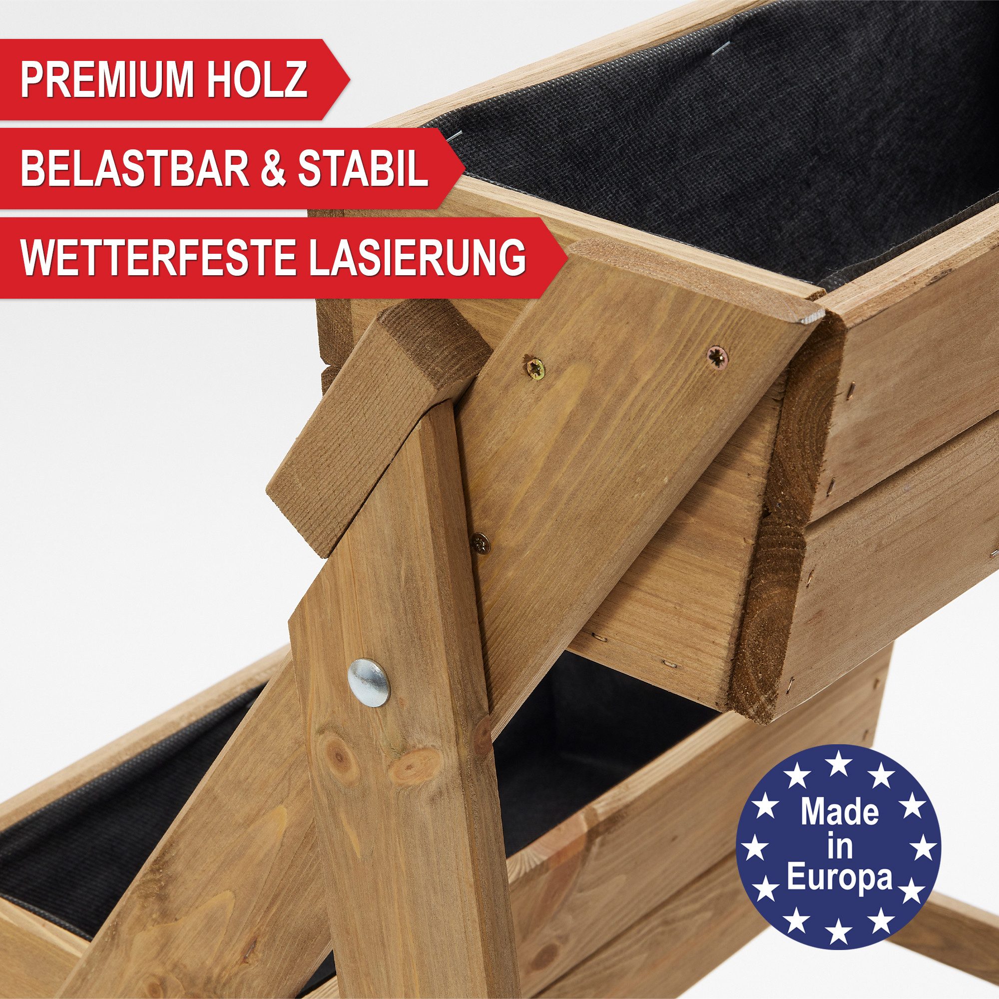 Onbest Pflanzentreppe Holz 2-stöckig 3-stöckig mit günstig online kaufen