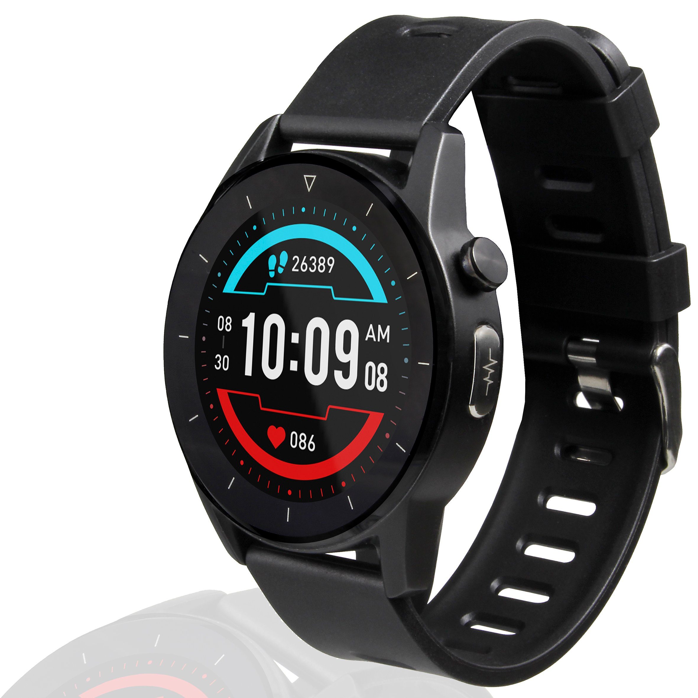 Xoro Smartwatch SMW20 vielseitige Messmöglichkeiten von Fitnesswerten Fitnessuhr, Fitness‑Uhr mit Ladekabel, Alltagstaugliche Smart‑Begleitung mit Tracking und IP67‑Schutz