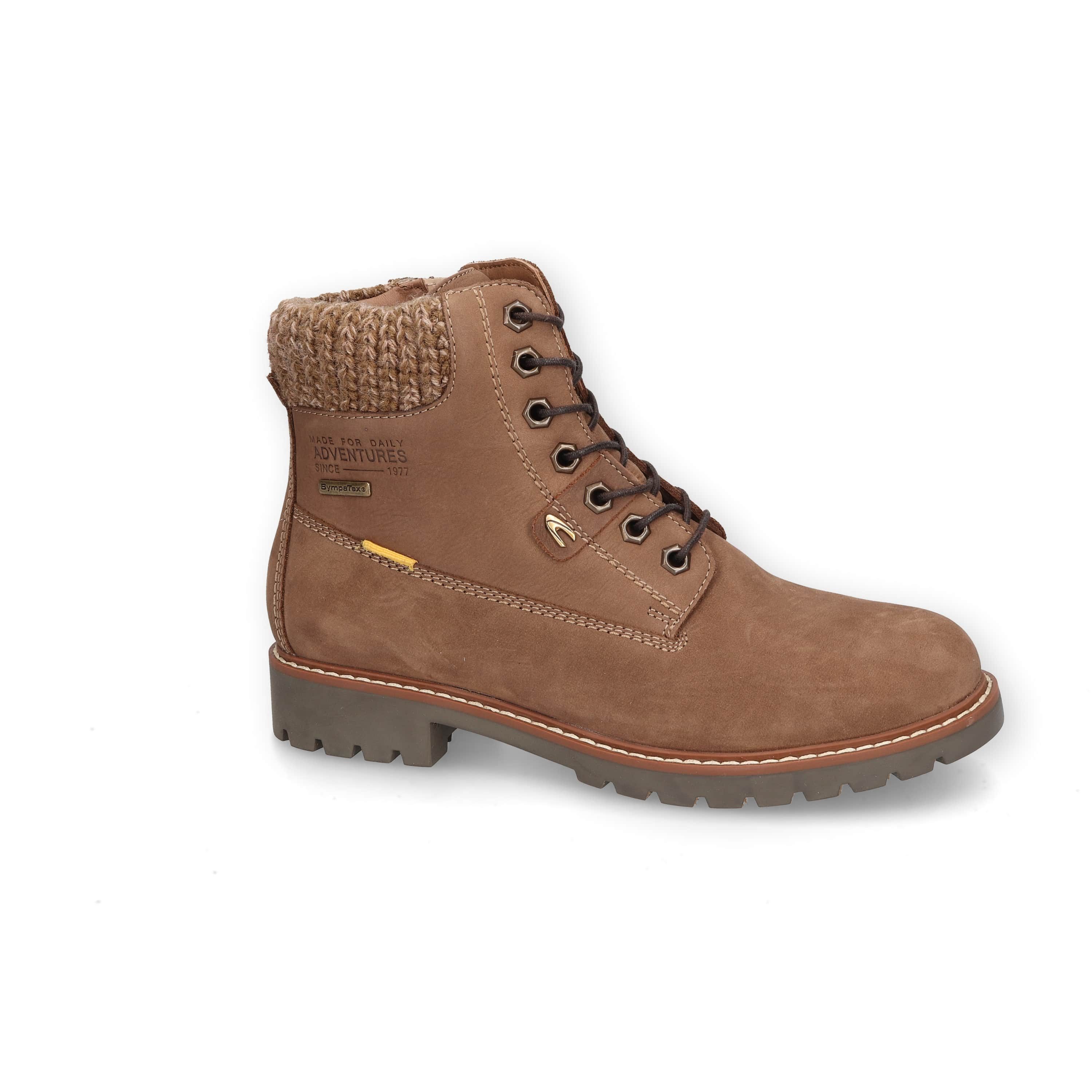camel active Boots nubuk/textile COGNAC Winterboots günstig online kaufen
