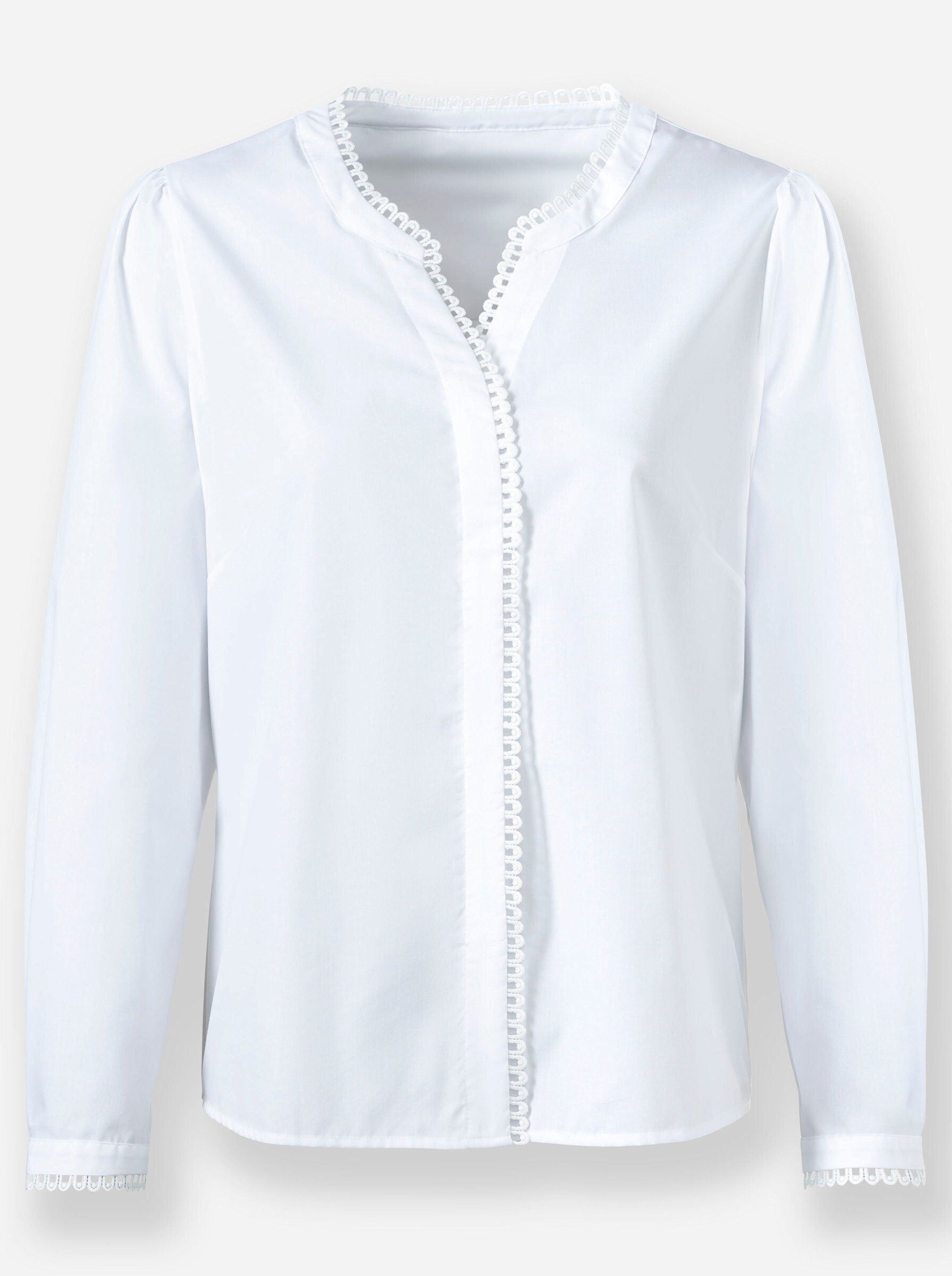 Witt Klassische Bluse Bluse Langarm