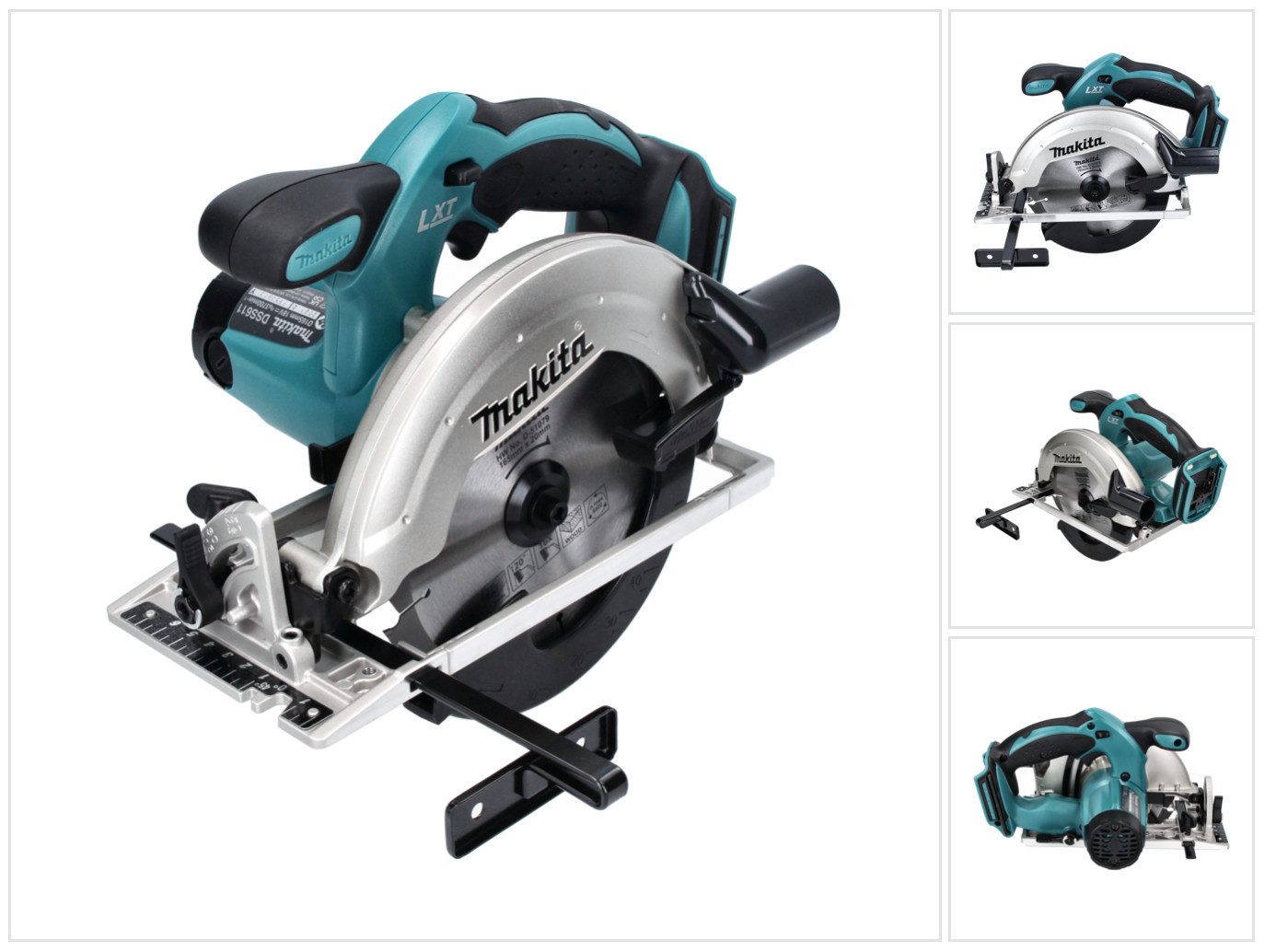Makita Kompakt-Handkreissäge DSS 611 Z Akku Handkreissäge 18 V 165 mm Solo - ohne Akku, ohne Ladeg