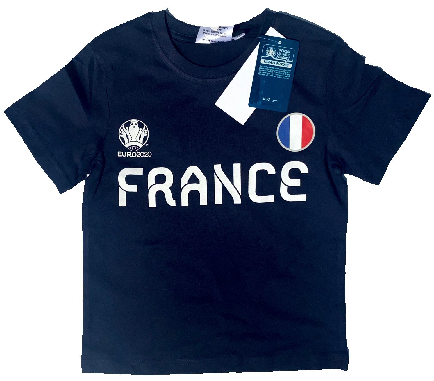 Spanien EM 2020 Fanartikel Fußball Fan Fanshirt Kinder Jungen T-Shirt Trikot 