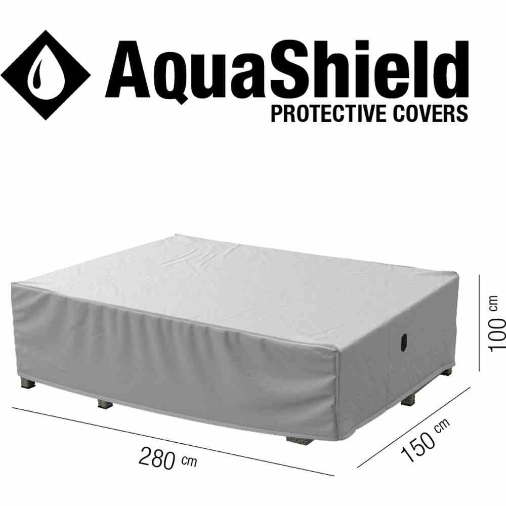 Siena Garden Gartenmöbel-Schutzhülle AquaShield, Sitzgruppenhülle 280x150x100 cm – Bild 5 von 5