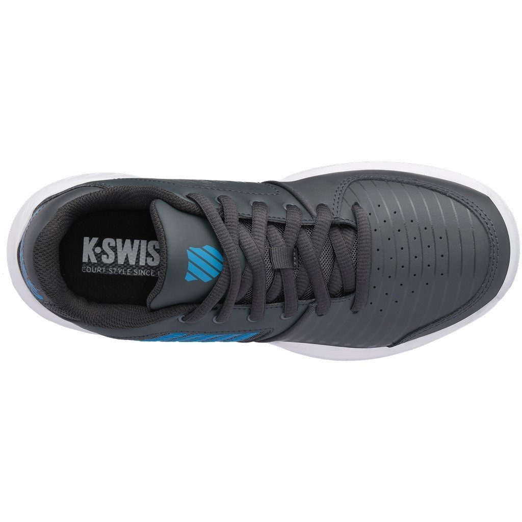 K-Swiss Performance Court Express Allcourt grau/blau Kleinkinder Tennisschuh