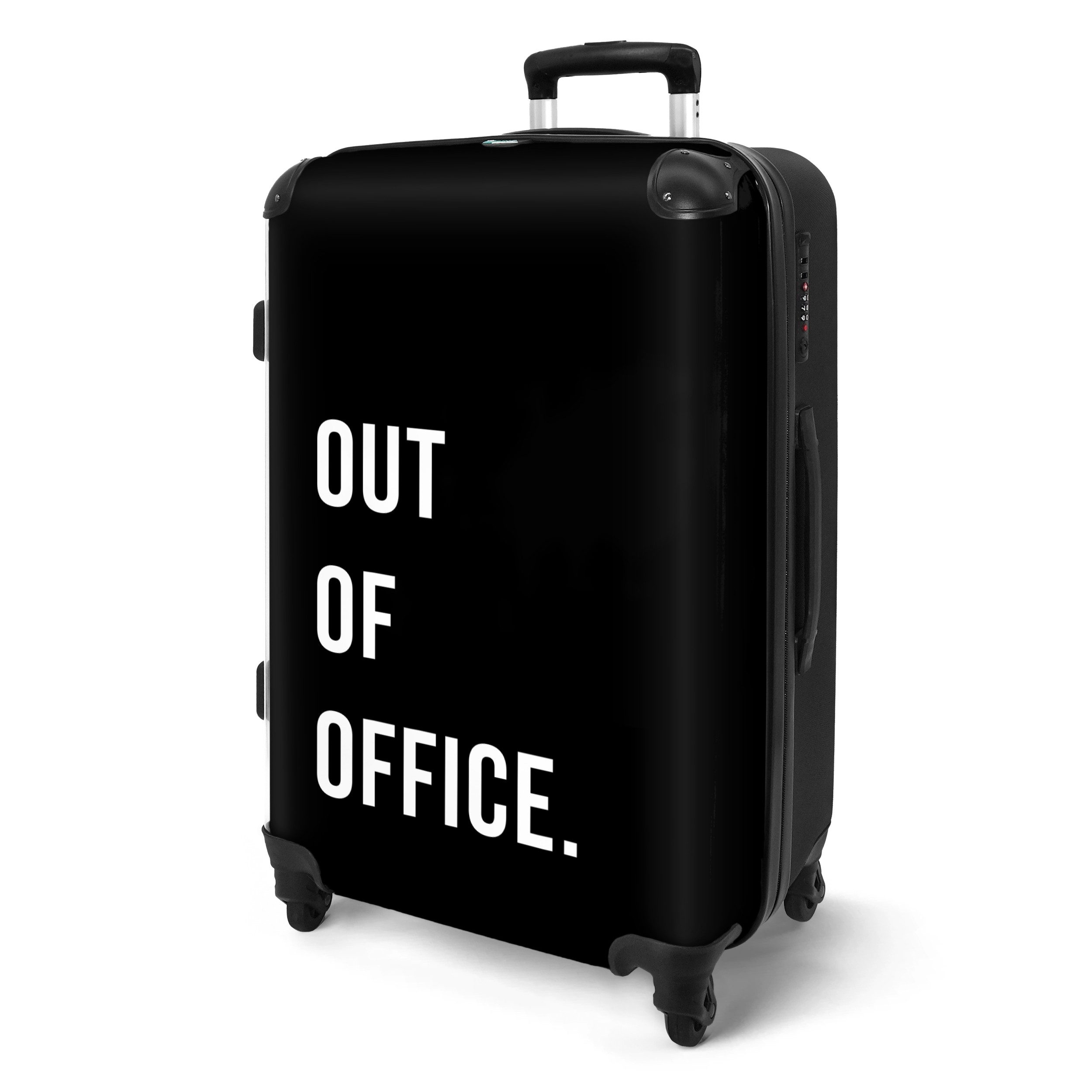 NoBoringSuitcases.com© Hartschalen-Trolley Zitate - Außerhalb des günstig online kaufen