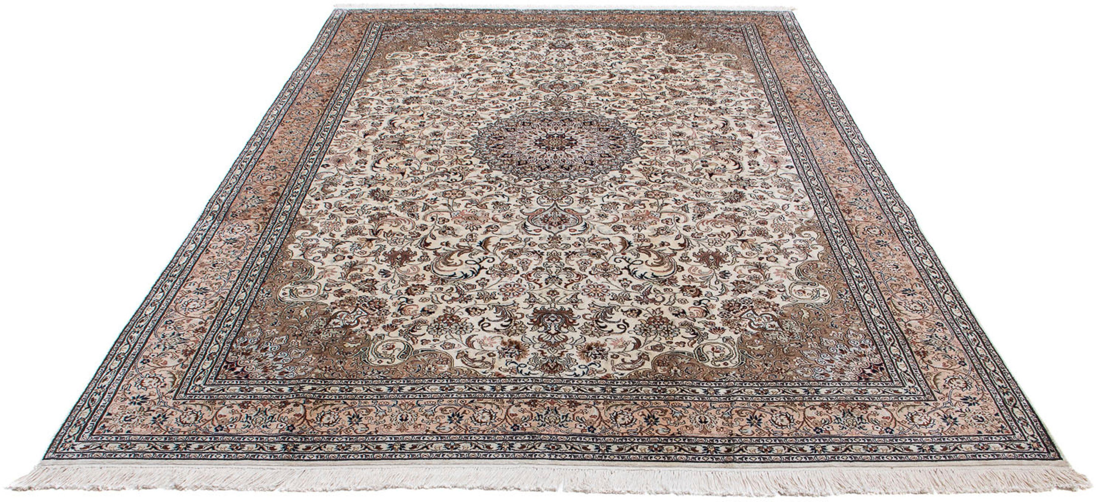 Orientteppich Perser - Classic - 273 x 215 cm - beige, morgenland, rechteckig, Höhe: 10 mm, Wohnzimmer, Handgeknüpft, Einzelstück mit Zertifikat