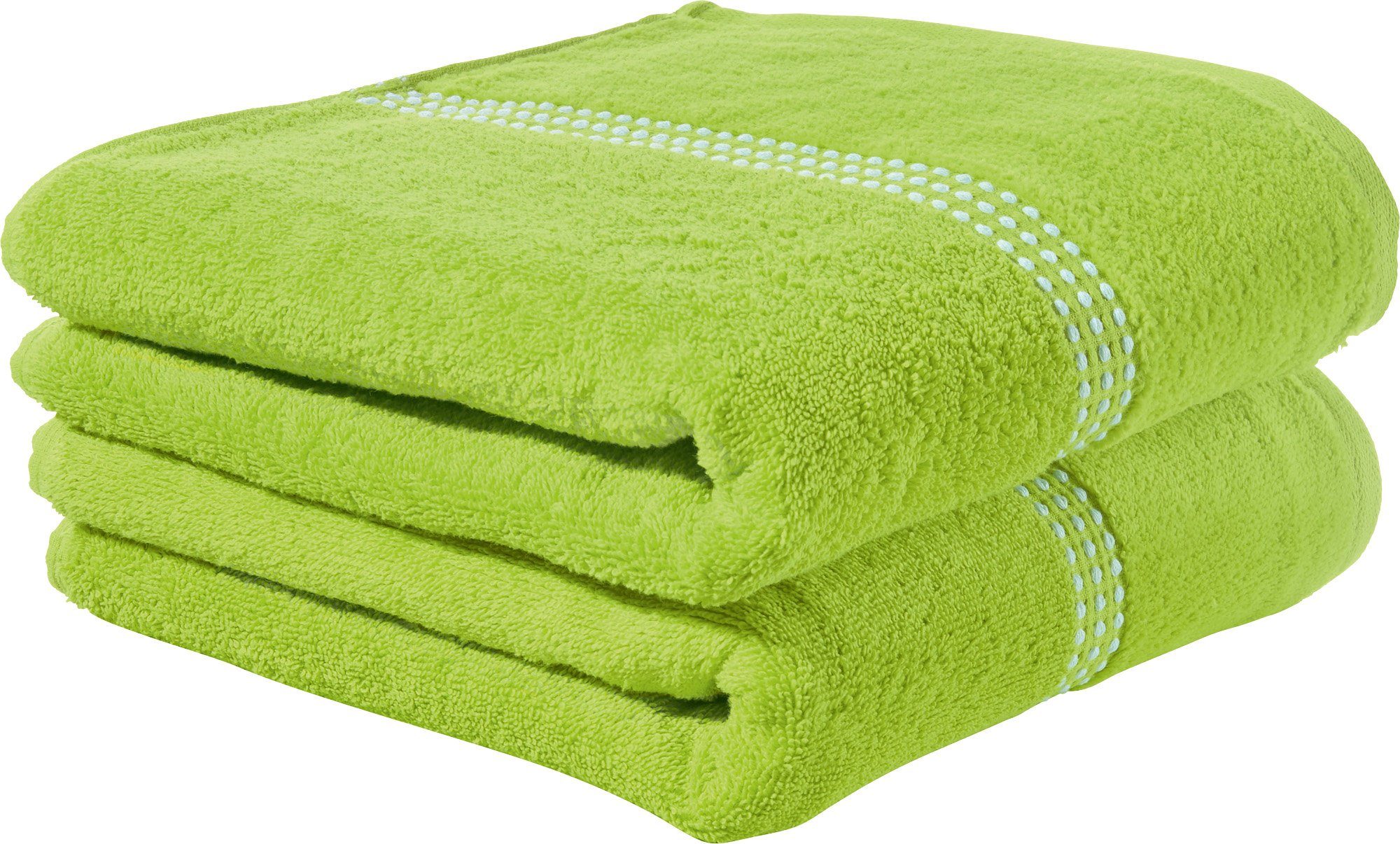 Erwin Müller Duschtuch Duschtuch "Mannheim" 2er-Pack, Velours-Frottier, Wal günstig online kaufen