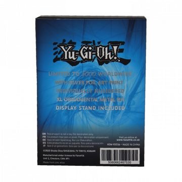 Fanattik Anstecknadel Yu-Gi-Oh! - Blauäugiger Weißer Drache - limitierte Premium Anstecknadel, inkl. Aufsteller