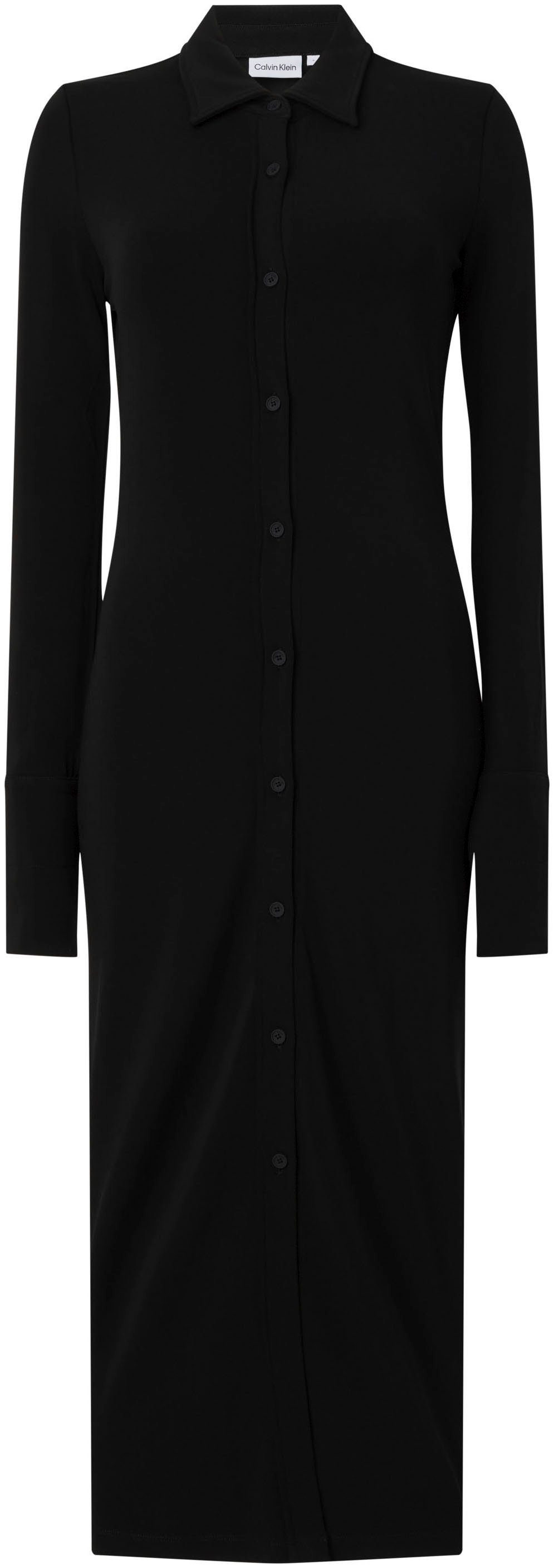 Calvin Klein LS CREPE DRESS Shirtkleid SHIRT FLUID