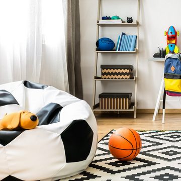 Lumaland Sitzsack »Luxury Fußball gaming Sitzkissen Bodenkissen«, Lounge Bean Bag 300L robust waschbar Kinderzimmer