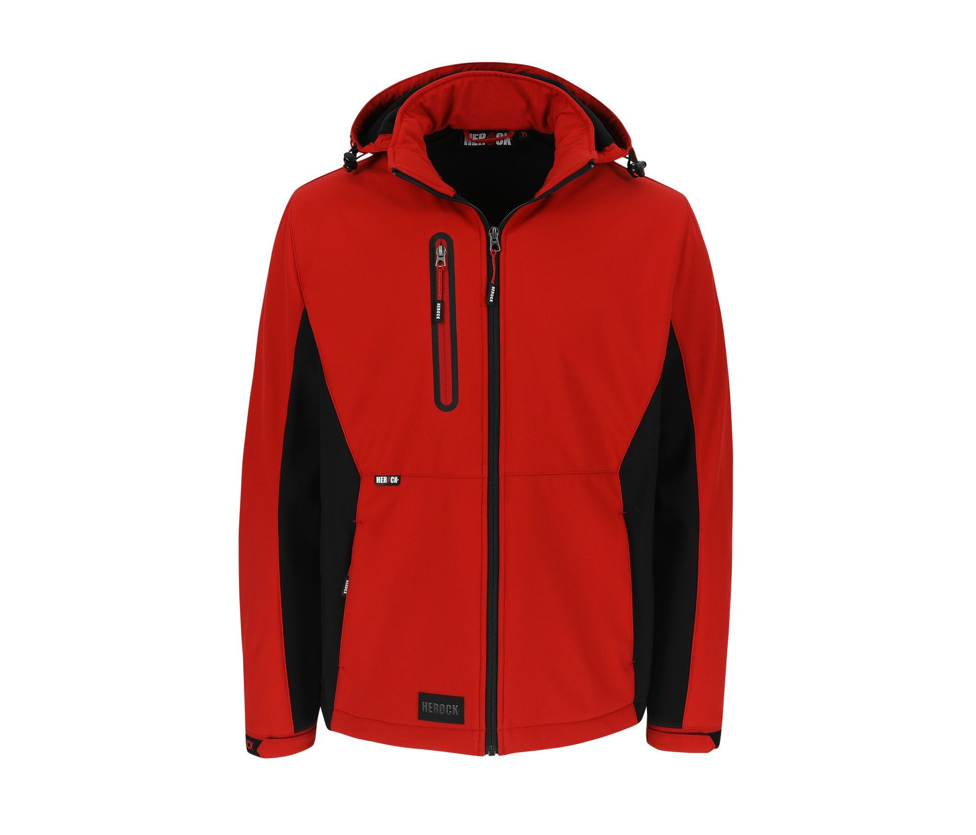 Herock Arbeitsjacke Softshelljacke "Trystan" mit abnehmbarer Kapuze