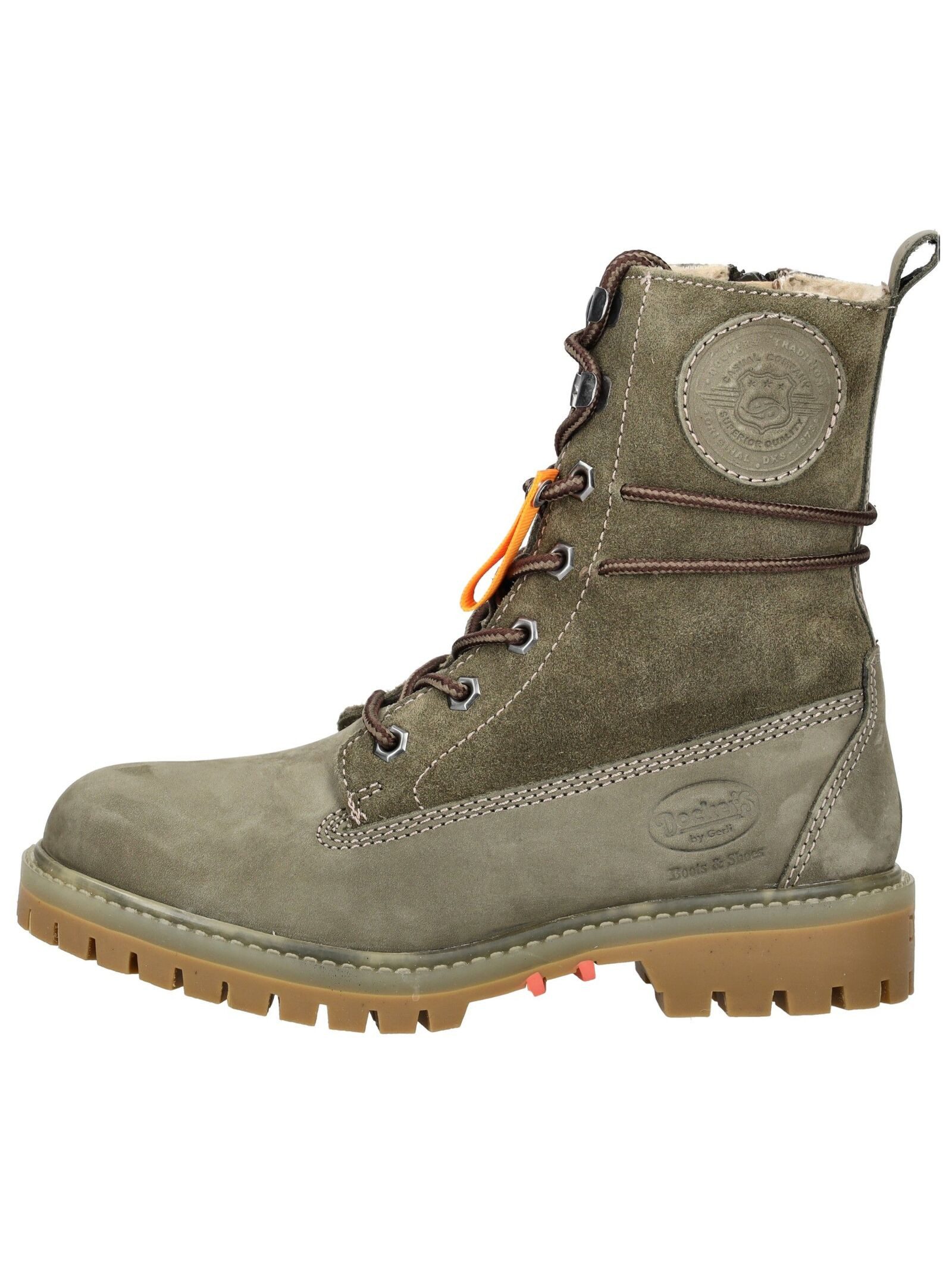 Dockers by Gerli Dockers by Gerli Stiefelette Nubukleder Schnürstiefelette – Bild 2 von 5