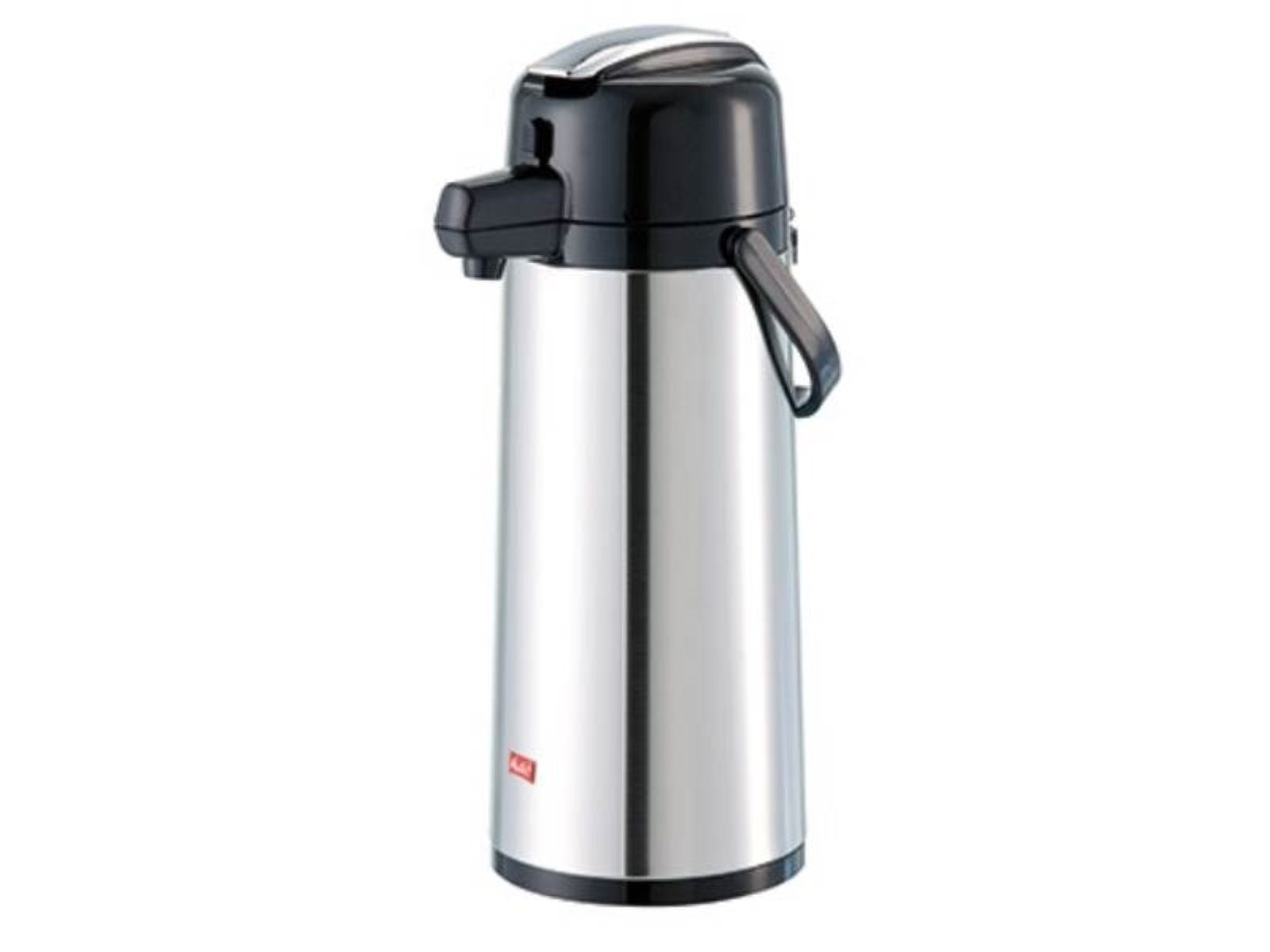 Melitta Isolierkanne MELITTA 16718 Melitta® Isolierkanne 2,2l silber/schwarz Melitta®