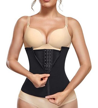 GelldG Corsage Korsett Damen Waist Trainer Taillenformer Bauchweggürtel Shapewear