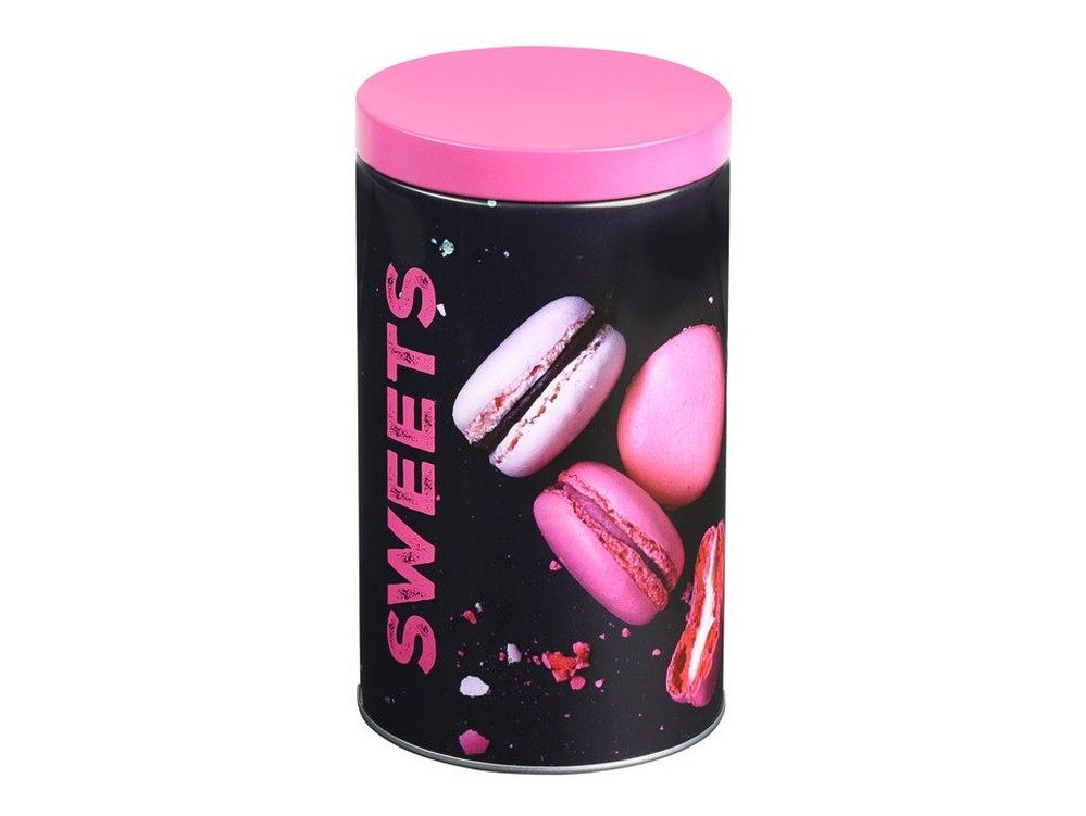 Kesper Kaffeedose Aufbewahrungsdose Metall rosa 18,4 cm, Metall, Deckel schließt dicht ab