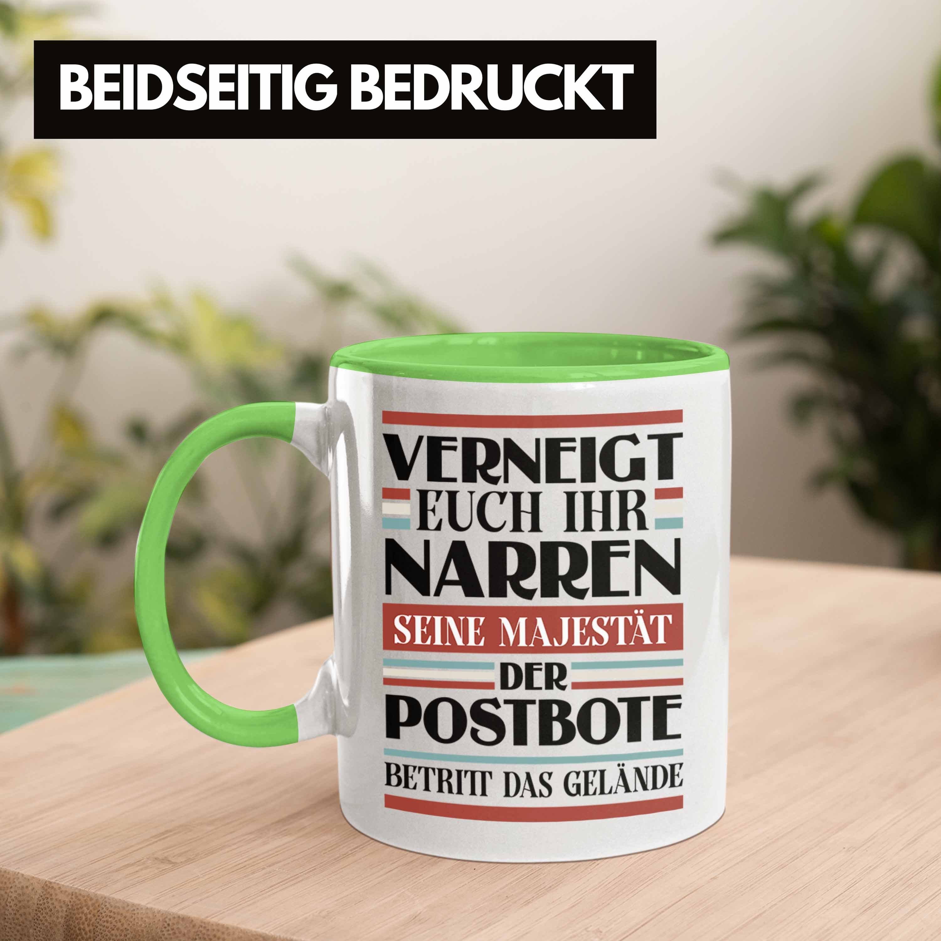 Spruch Verneigt Euc Grün Tasse Trendation Tasse Geschenk Männer Lustig Postbote - Trendation