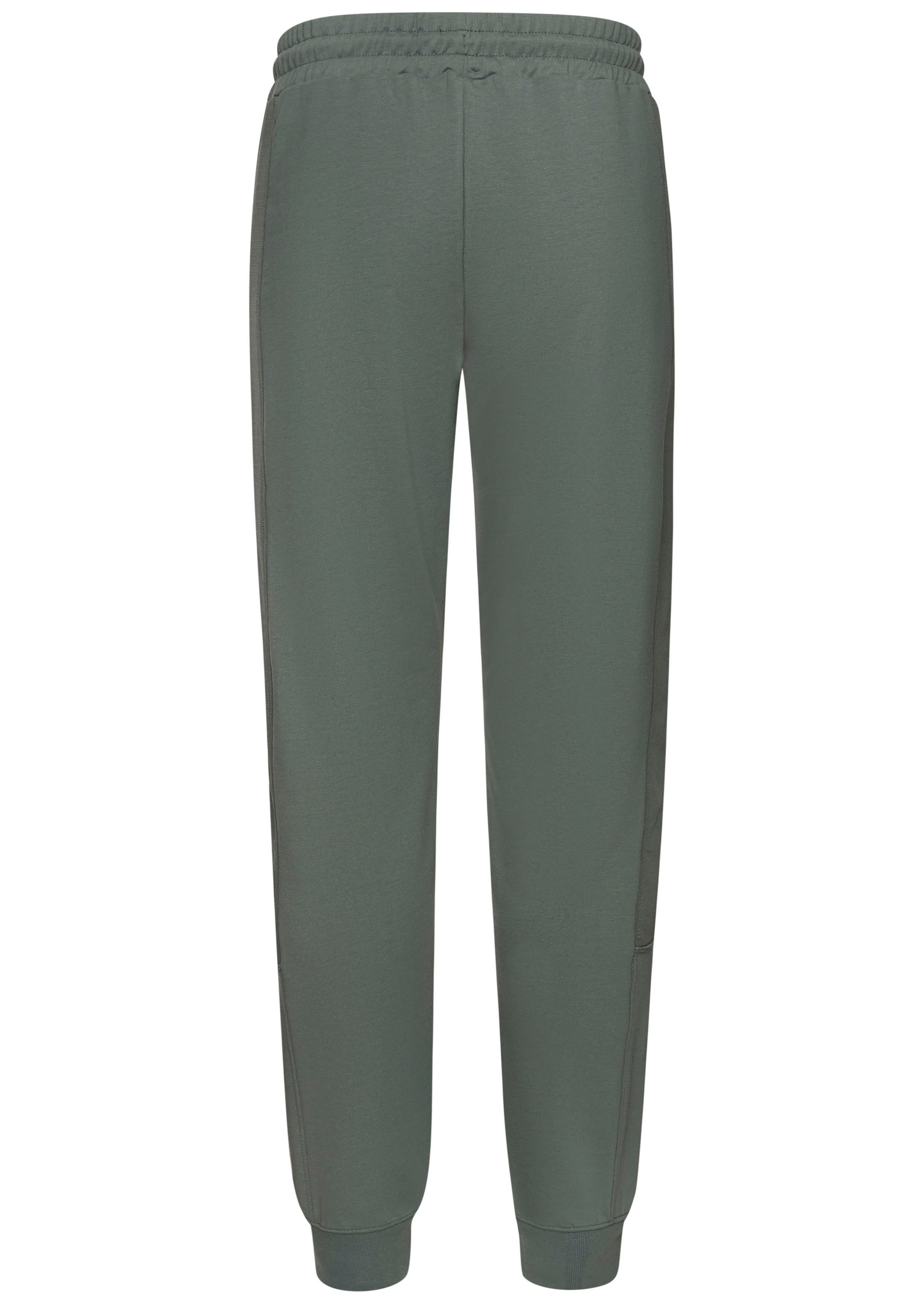 le jogger® Sweatpants mit farblichen Einsatz und Reißverschlusstaschen
