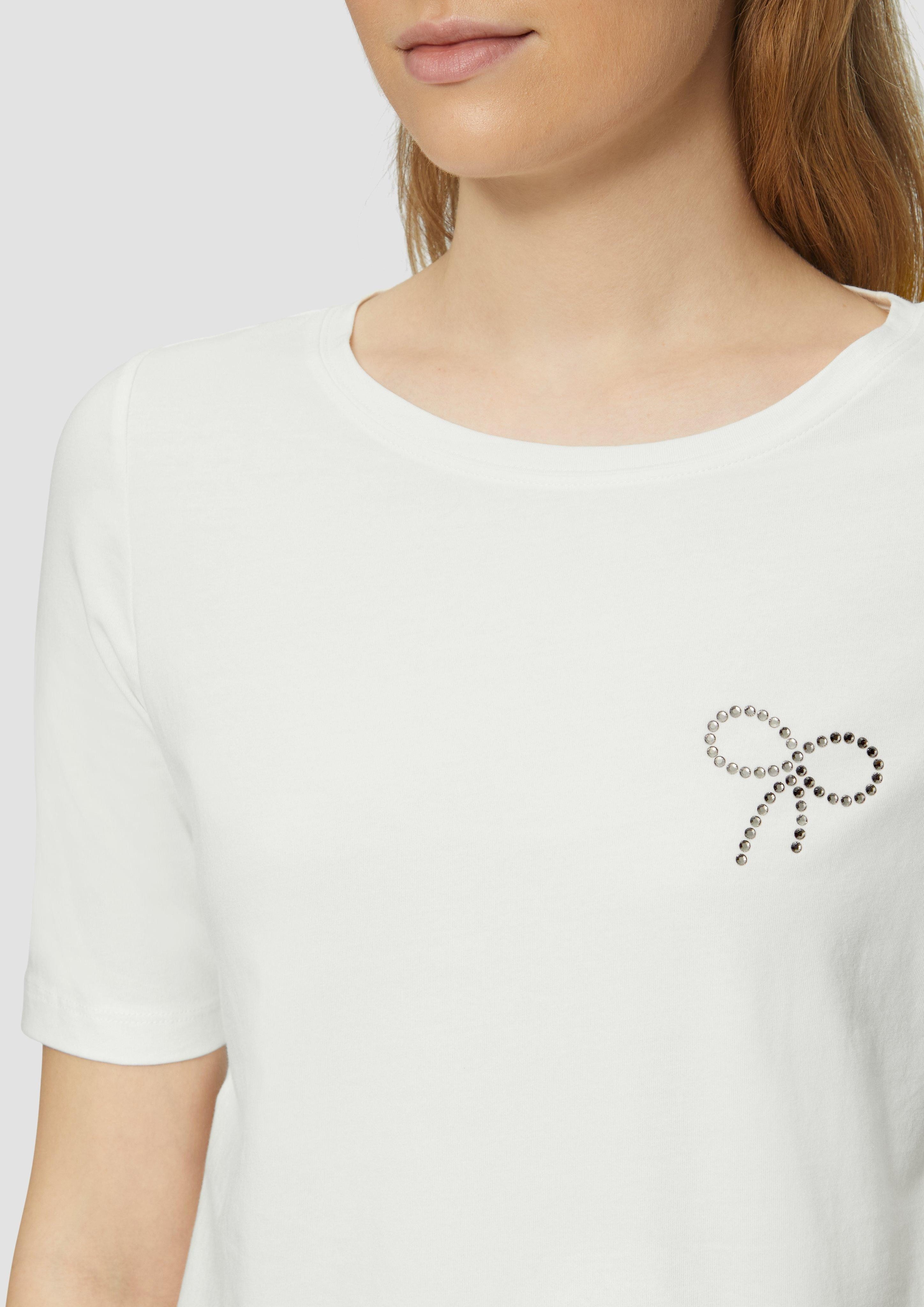 s.Oliver Kurzarmshirt Jersey-T-Shirt im Slim Fit günstig online kaufen