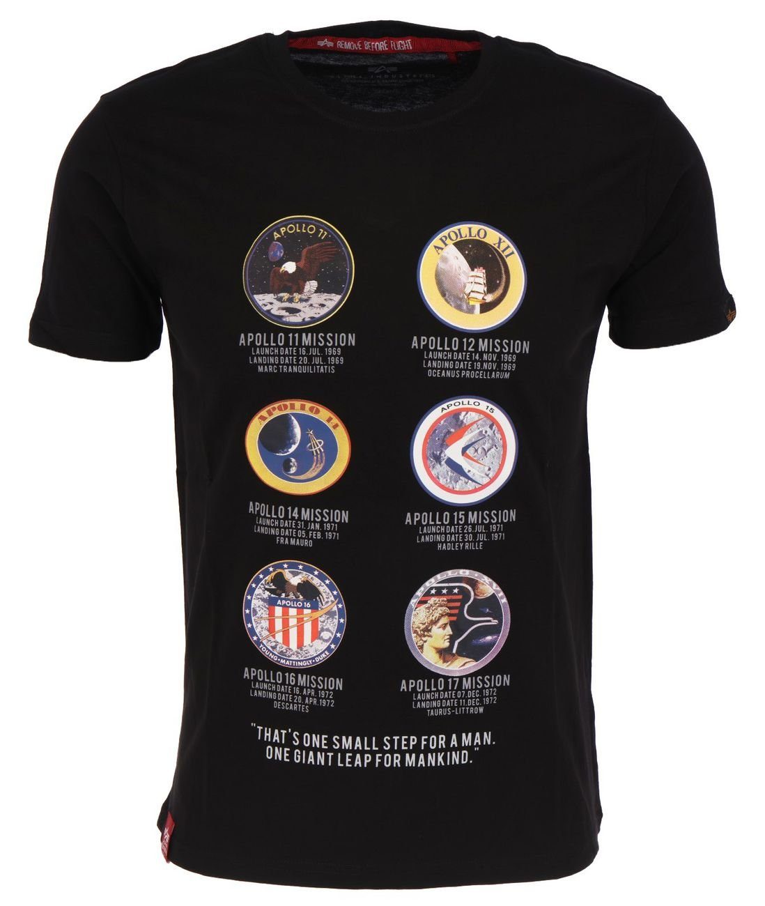 Alpha Industries T-Shirt Apollo Mission T-Shirt (1-tlg)